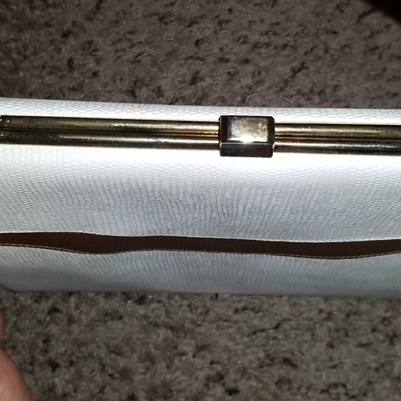 Vintage 50s box purse - Picture 7 of 11